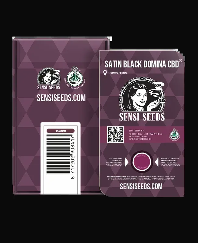 Satin Black Domina CBD Feminized